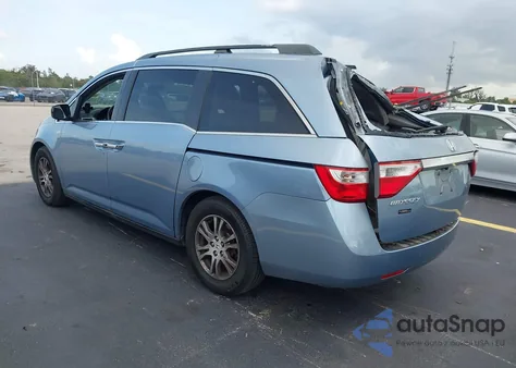 2013 Honda Odyssey Ex из США, поврежденный, VIN 5FNRL5H47DB089110